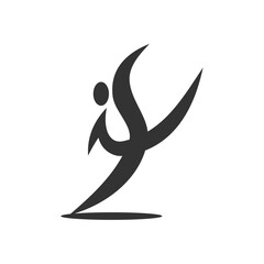 sport logo template. Icon Illustration Brand Identity. Isolated and flat illustration. Vector graphic