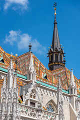 Matthias church in Buda Castle in Budapest, Hungary