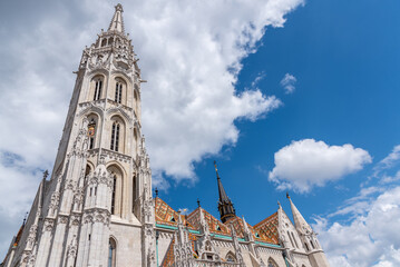 Matthias church in Buda Castle in Budapest, Hungary