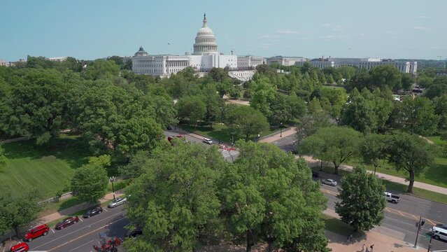 more ground look roof top view of capitol building in May of 2023.mov.mov