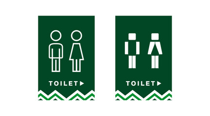 WC Symbole, signs, icons, sanitär, piktogramm