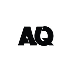 AVQ letter monogram logo design vector