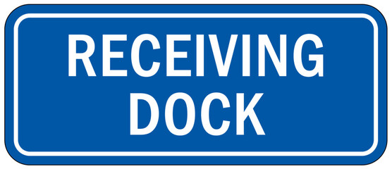 Fototapeta premium Shipping and receiving sign and labels