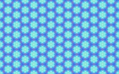 Illustration of a blue background with repeating patterns