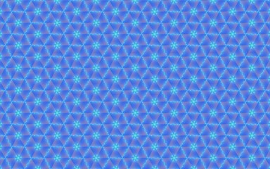 Fototapeta na wymiar Illustration of a blue background with repeating patterns