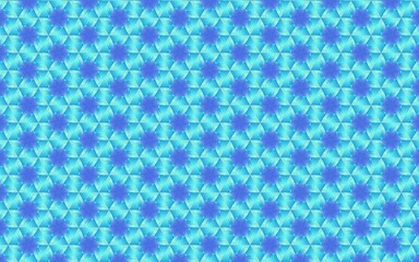Illustration of a blue background with repeating patterns
