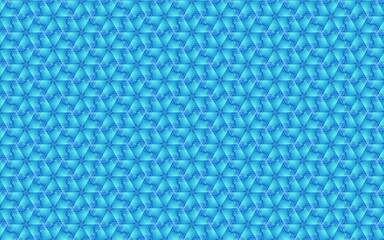 Illustration of a blue background with repeating patterns