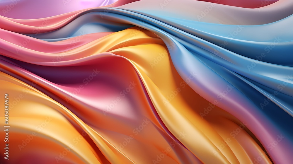Poster abstract dynamic gradient background