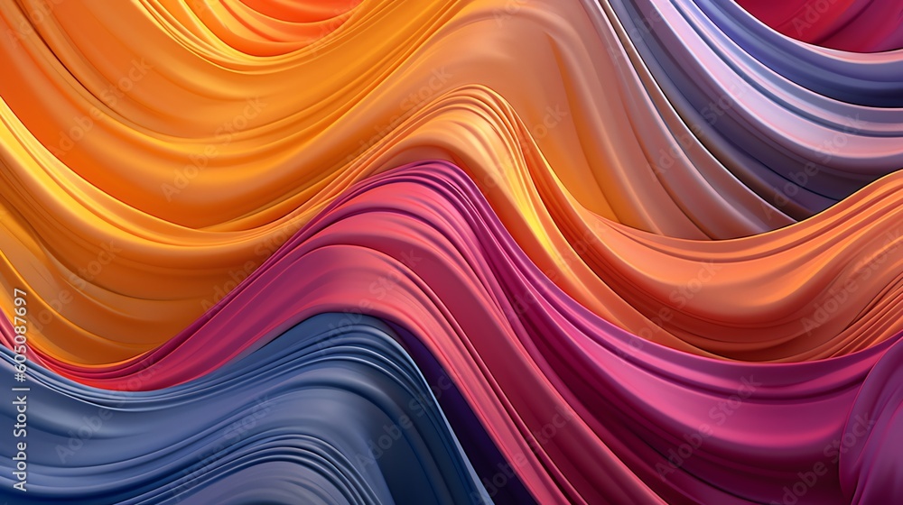 Poster abstract dynamic gradient background