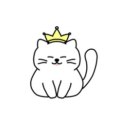 Kitty cat cute characters 