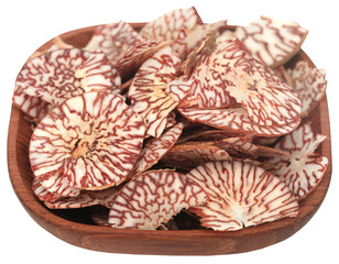 Sliced betel nut