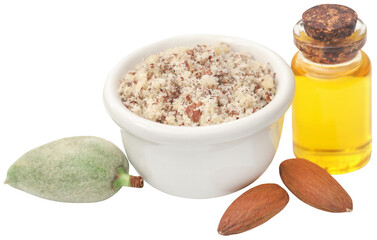 Almond and essential oil
