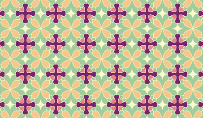  Geometric seamless Pattern Background Page