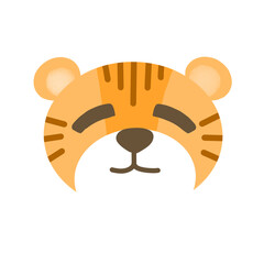 Tiger cute animal cartoon