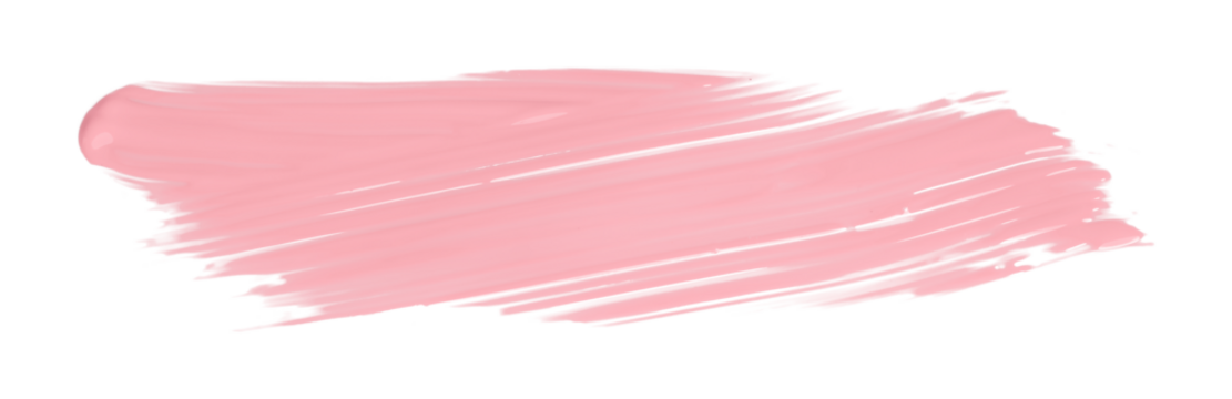 Shiny pink brush watercolor painting isolated on transparent background. watercolor png - Powered by Adobe