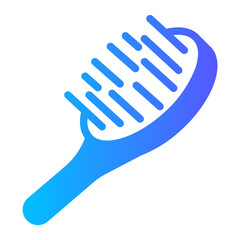 hair brush Gradient icon