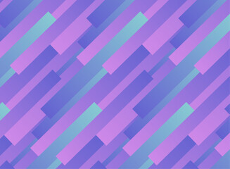 斜めストライプの線の幾何学的シームレスなパターン