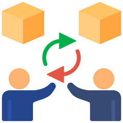 seller flat style icon