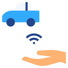 wifi flat style icon