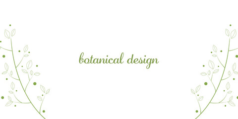 植物/背景/ボタニカル/グラフィック素材/新緑/ナチュラル