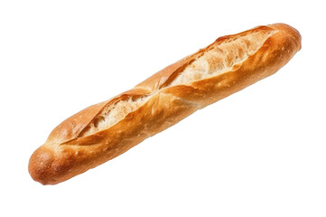 Freshly baked baguette - long French bread, Generative AI - obrazy, fototapety, plakaty
