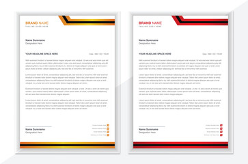 Corporate Letterhead Template For Your Professional Business.