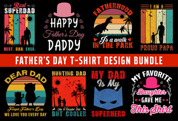 Retro Vintage Father's Day t Shirt Design Bundle,Vintage Father's Day shirts bundle,happy father's day t shirt,