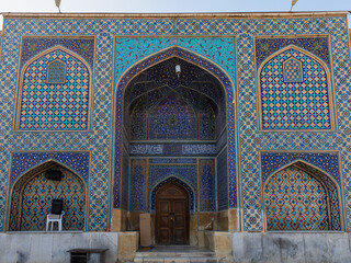 Entrance to Mausoleum of Harun-i Vilayat or Imamzadeh Haroun-e-Velayat next to Imam Ali Square in...