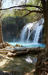 El Chiflon is a massive cascading waterfall consisting of multiple levels. It's one of Chiapas' most scenic places.