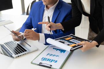 Asia business meeting   consultations of business people in the company's meeting room. 