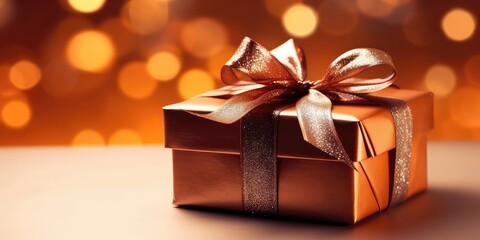 christmas gift box with generative ai