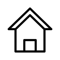 Home Icon Vector Symbol Design Illustration