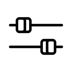Settings Icon Vector Symbol Design Illustration