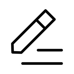 Edit Icon Vector Symbol Design Illustration