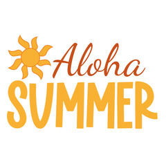 Summer Hand drawn motivation lettering phrase in modern calligraphy style. Inspiration slogan for print and poster design. Vector illustration