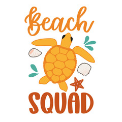 Summer Hand drawn motivation lettering phrase in modern calligraphy style. Inspiration slogan for print and poster design. Vector illustration