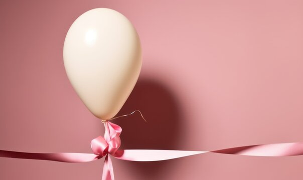 pink isolated ballloon HD 8K wallpaper Stock Photography Photo Image