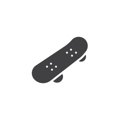 Skateboard vector icon