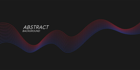 Vector illustration in minimal flat style. Abstract background.