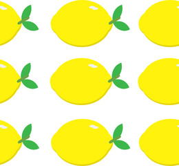 pattern with lemon seamless repeat style, replete image design for fabric printing or food wallpaper or fashion background 