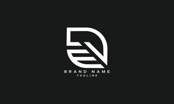 CEV, VEC, EVC, Abstract initial monogram letter alphabet logo design