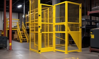 forklift in warehouse © Ahmad