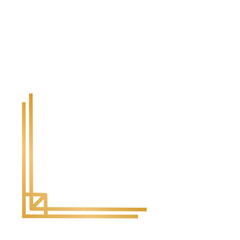 decorative golden border