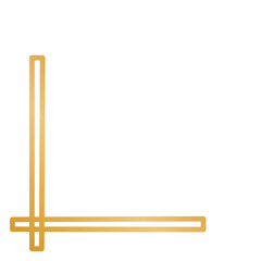 decorative golden border