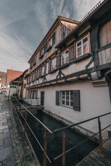 Fototapeta na wymiar Gebäude in der Altstadt von Blaubeuren