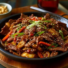 Sizzling Korean BBQ Beef Extravaganza