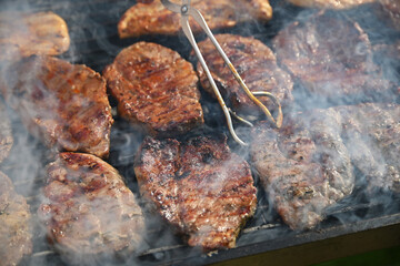 Schweinefleisch auf dem Grill