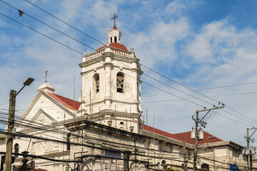 Santo Nino Basilica, a minor basilica in Cebu City - obrazy, fototapety, plakaty