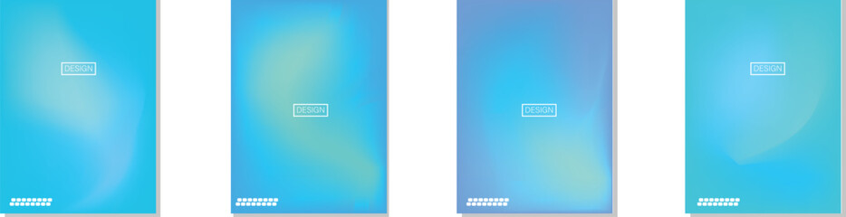 collection of abstract backgrounds with beautiful gradation colors, colorful backgrounds for poster flyer banner backdrop.vertical banner.cool fluid background vector illustration.