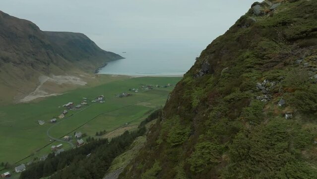 Overview of Hoddevik in Norway